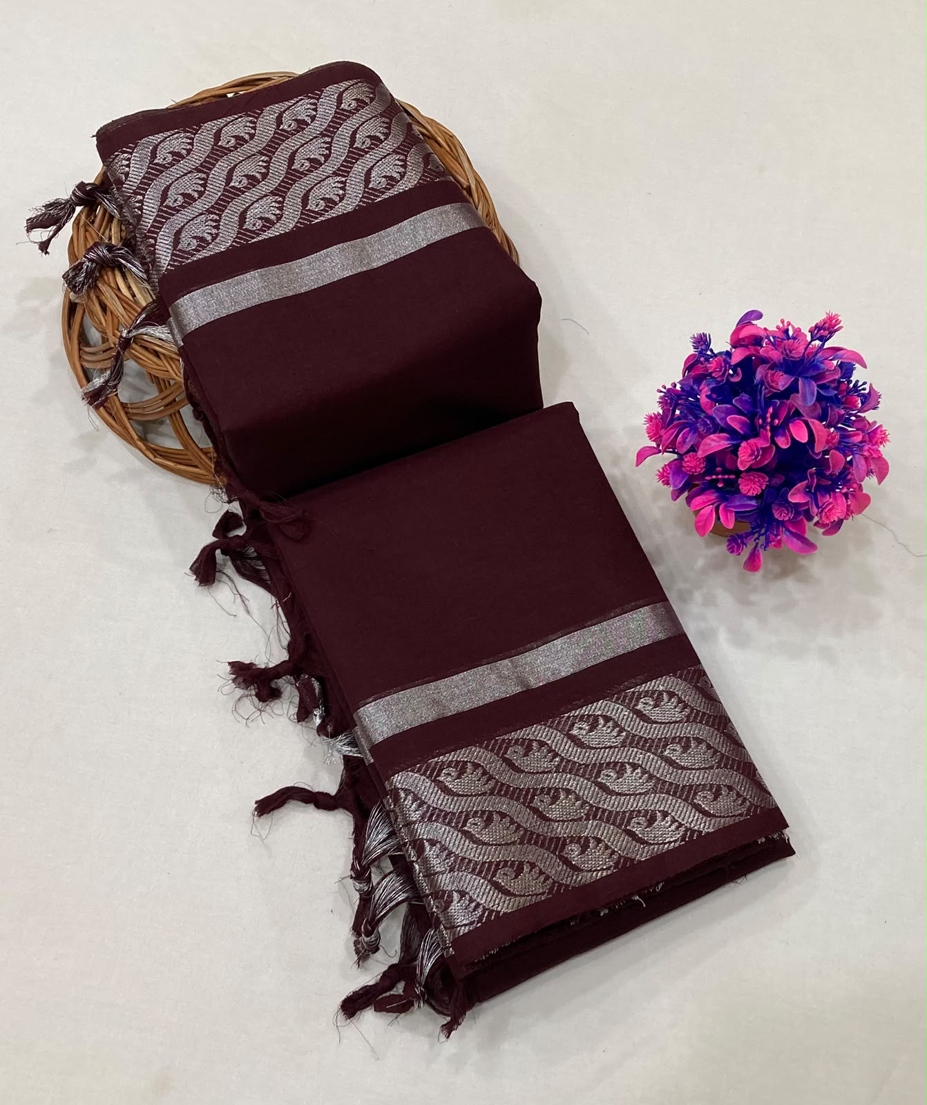 Heritage Zari Border Cotton Saree